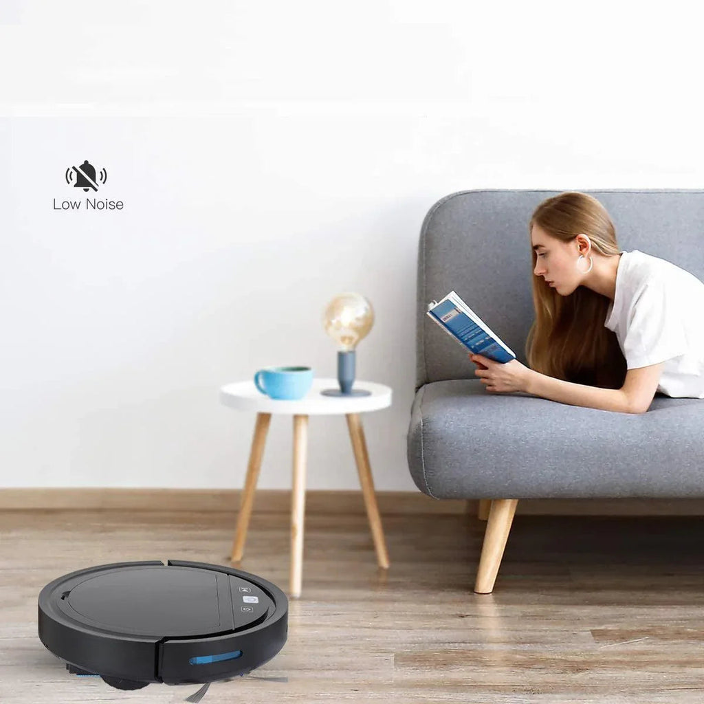 Geräuscharmer intelligenter Smart-Roboter-Staubsauger