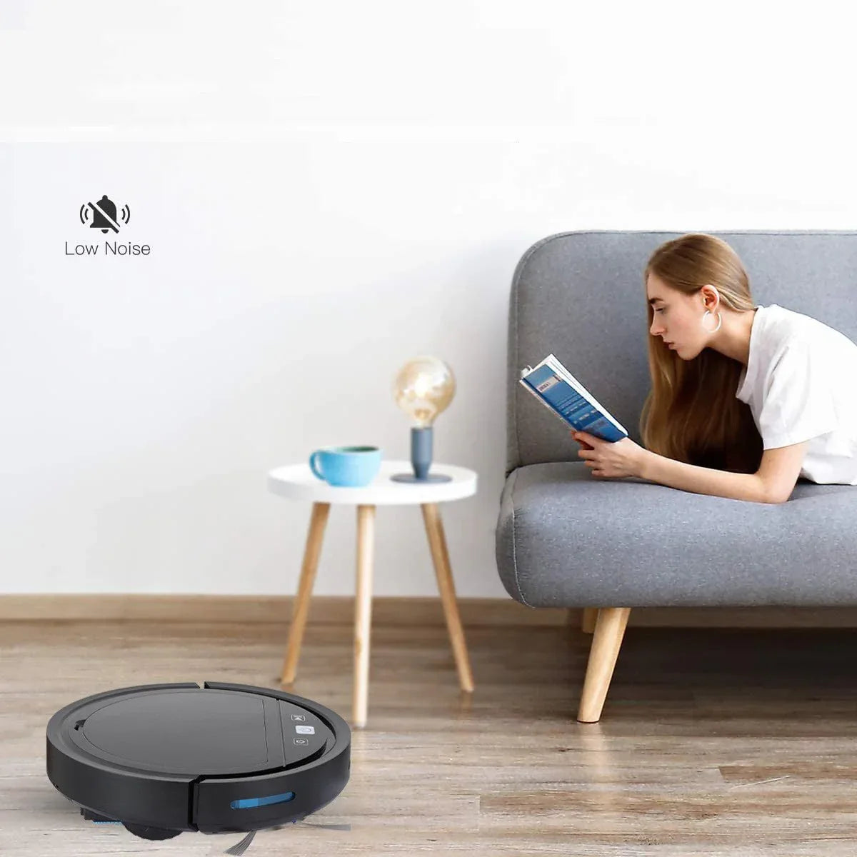 Aspirateur robot intelligent et silencieux pour le nettoyage domestique