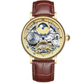Mechanische wasserdichte Herrenarmbanduhr