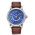Montres automatiques mécaniques pour hommes avec bracelet en cuir