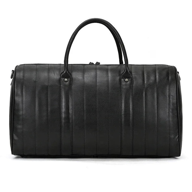 Sac de voyage à bandoulière noir pour hommes