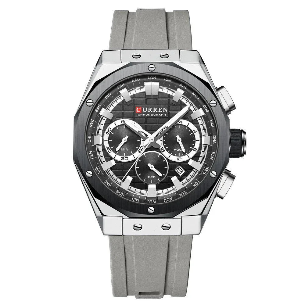 Montre à quartz pour homme, style professionnel