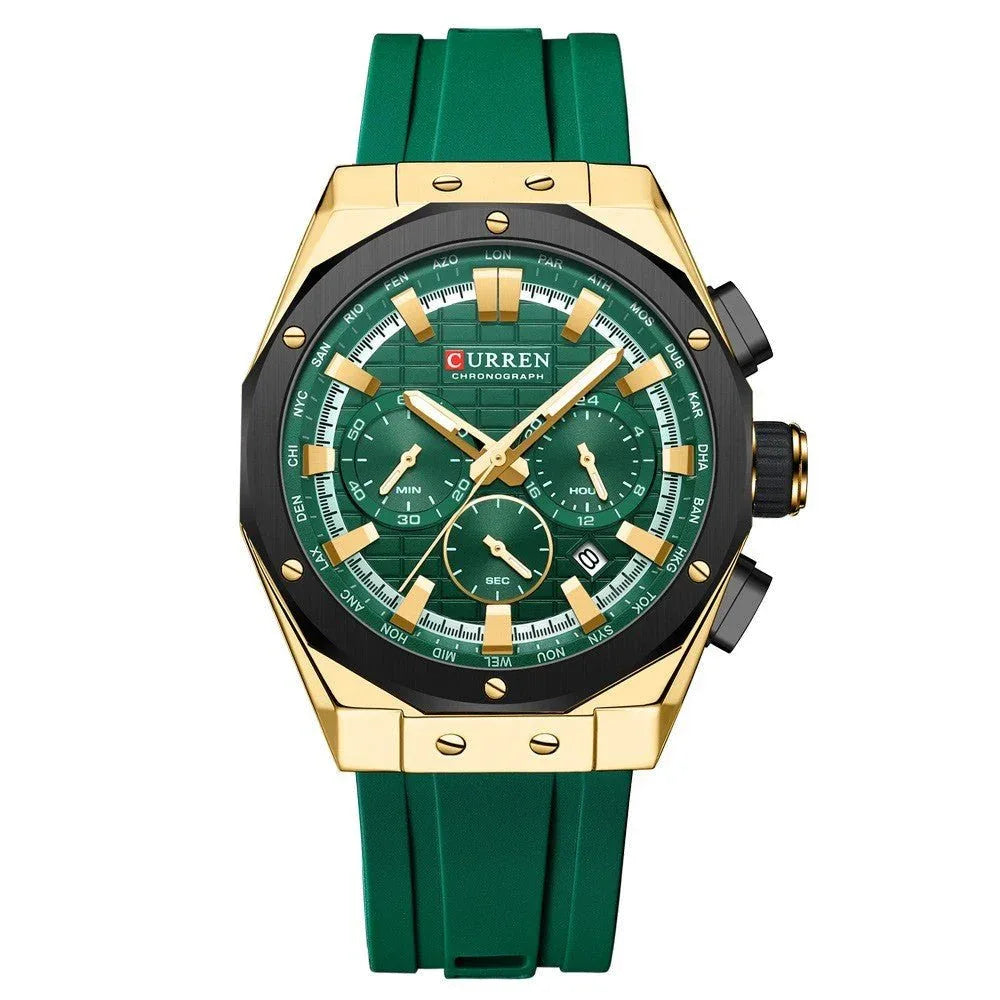 Montre à quartz pour homme, style professionnel