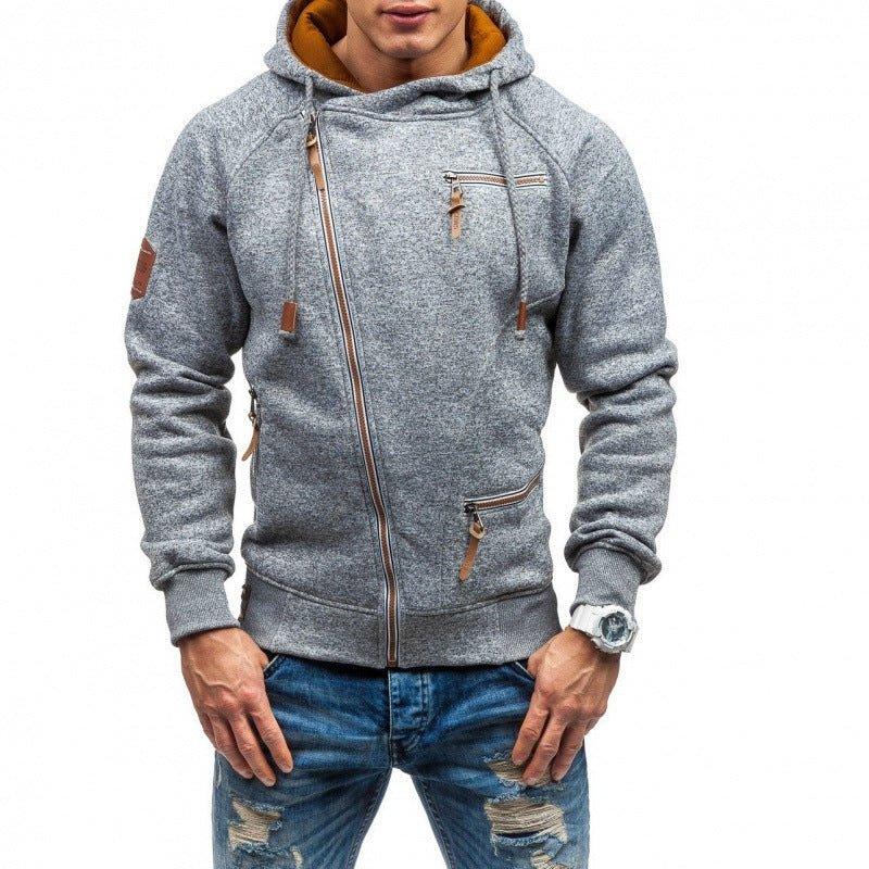 Sweat à capuche décontracté pour homme avec cordon de serrage