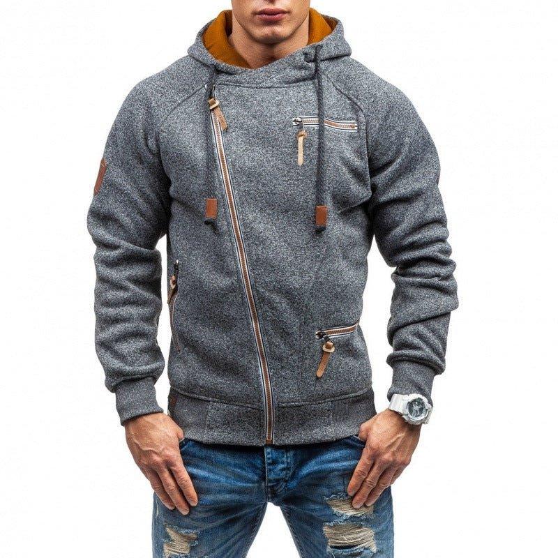 Sweat à capuche décontracté pour homme avec cordon de serrage