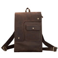 Lässiger britischer Herren-Lederrucksack