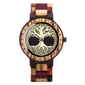 Montre Homme Créative en Bois à Quartz