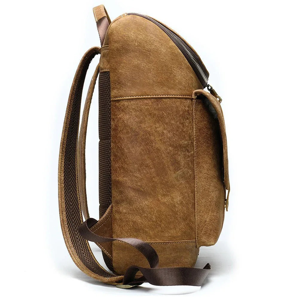 Eleganter Herrenrucksack aus Rindsleder