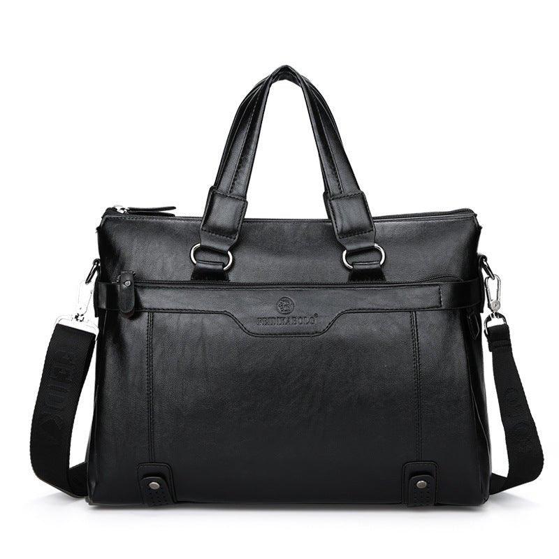Sac bandoulière porte-documents pour ordinateur portable homme