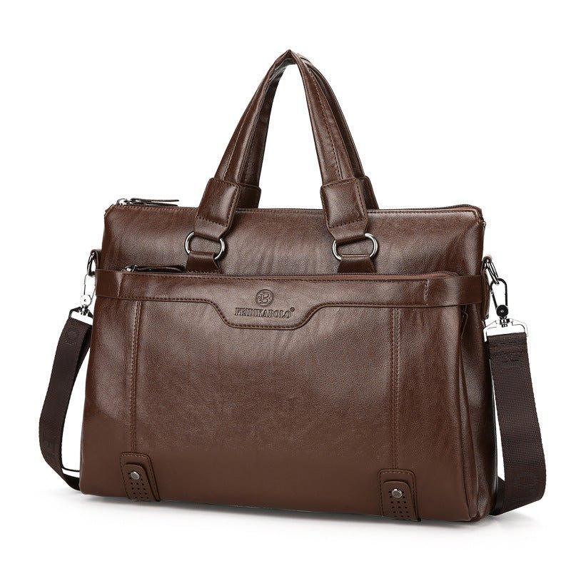 Sac bandoulière porte-documents pour ordinateur portable homme