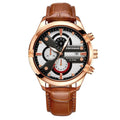 Montres Hommes Multifonctionnelles d'Affaires Étanches 30 Mètres