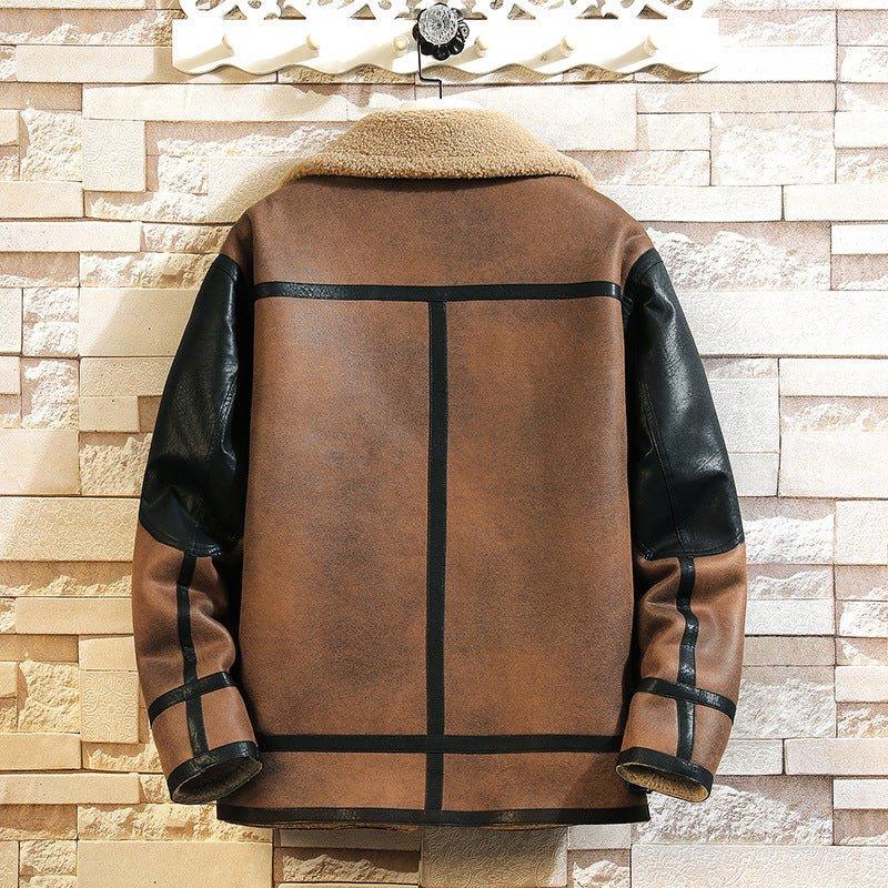 Herren-Wildlederjacke in großen Größen