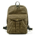 Retro-Outdoor-Leinwandrucksack für Herren mit großem Fassungsvermögen