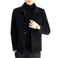 Kurze warme Winterjacke für Herren