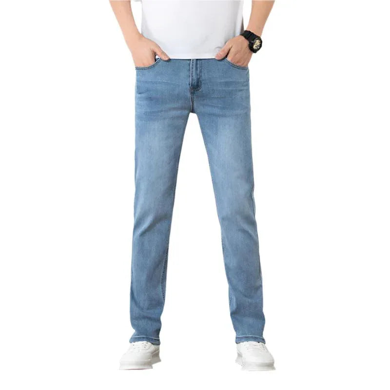 Herren Slim Fit Jeans Hosen