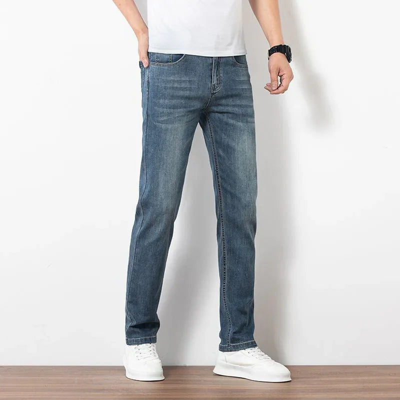 Herren Slim Fit Jeans Hosen