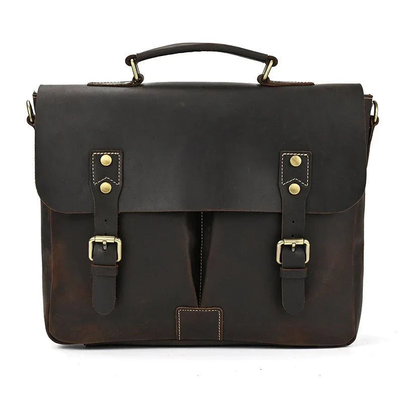 Sacs à bandoulière en cuir de vachette pour hommes