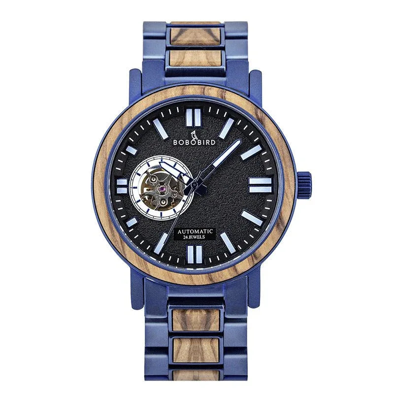Montre à Quartz en Bois pour Homme