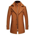 Herren Wollmantel bequem für Winter und Herbst