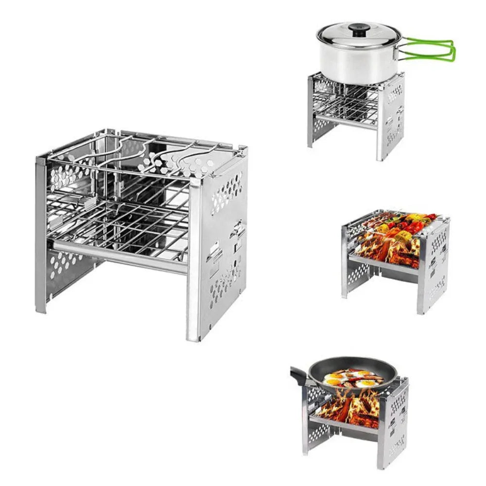 Mini-Outdoor-Campingholzofen