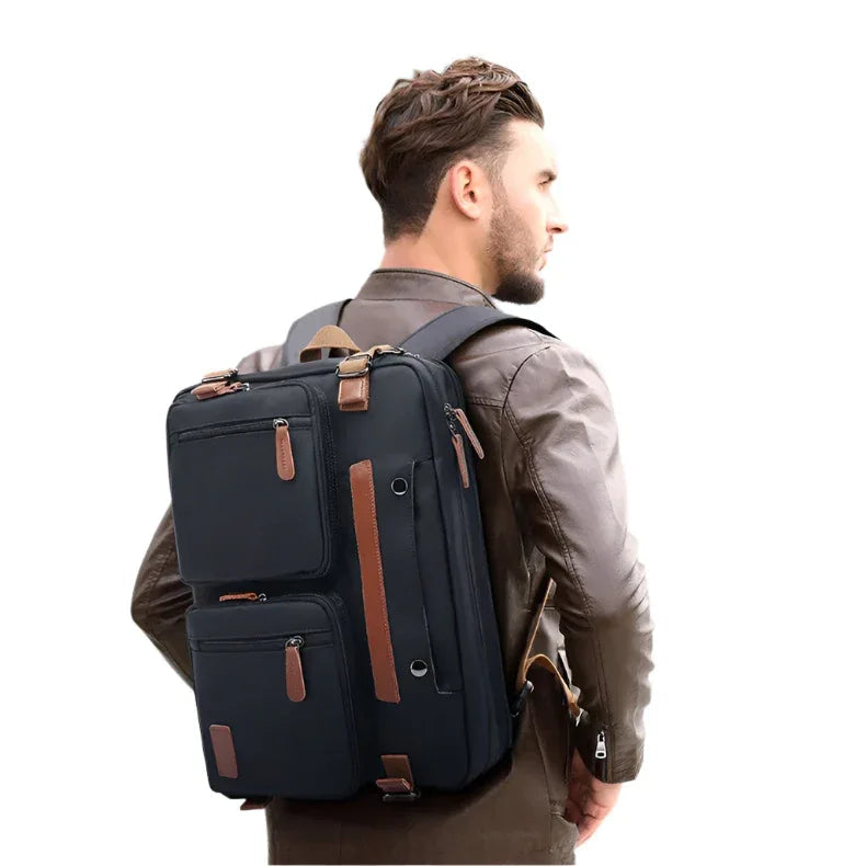 Sac à dos multifonctionnel unisexe en polyester pour affaires