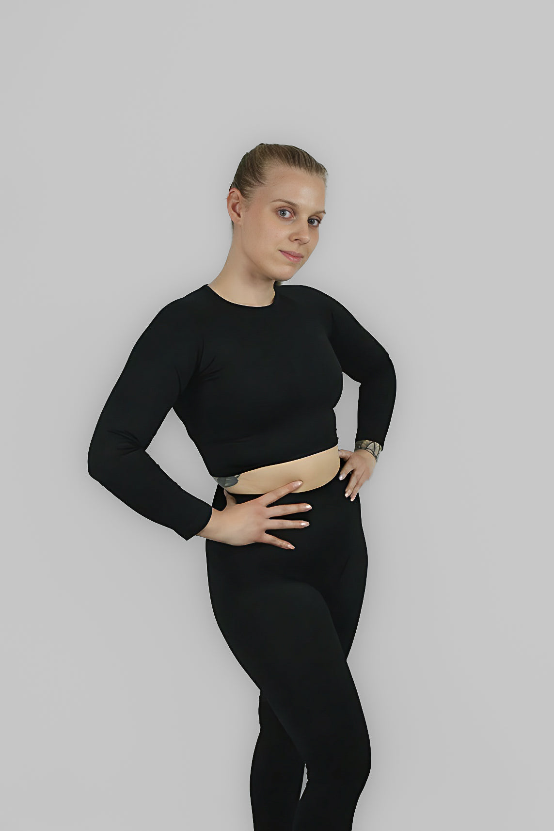MISS ON RIBBED Seamless Träningstights