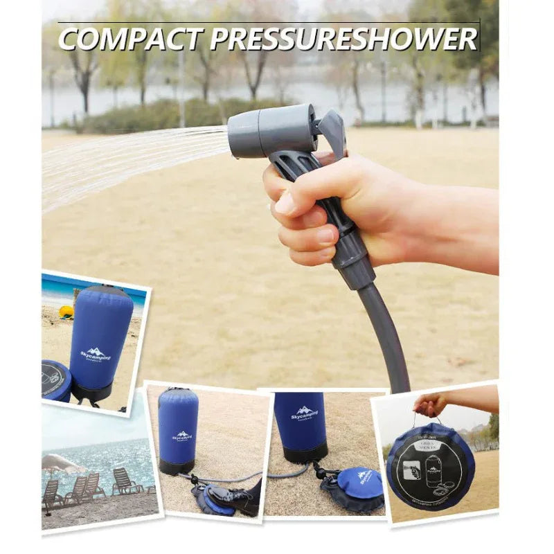 Douche de camping extérieure