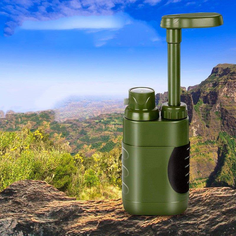 Tragbarer Outdoor-Camping-Wasserfilter für den persönlichen Gebrauch