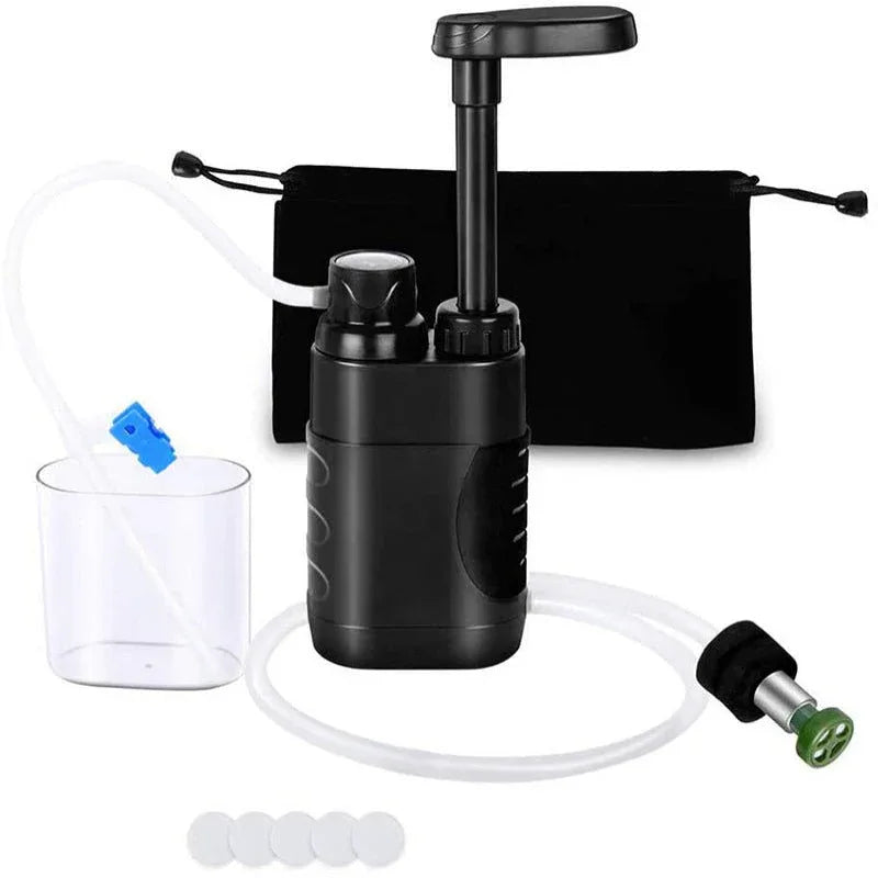 Tragbarer Outdoor-Camping-Wasserfilter für den persönlichen Gebrauch