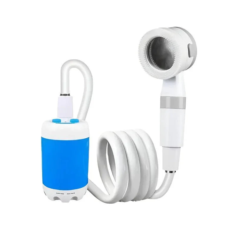 Douche de camping électrique portable extérieure avec batterie rechargeable de 5000 mAh