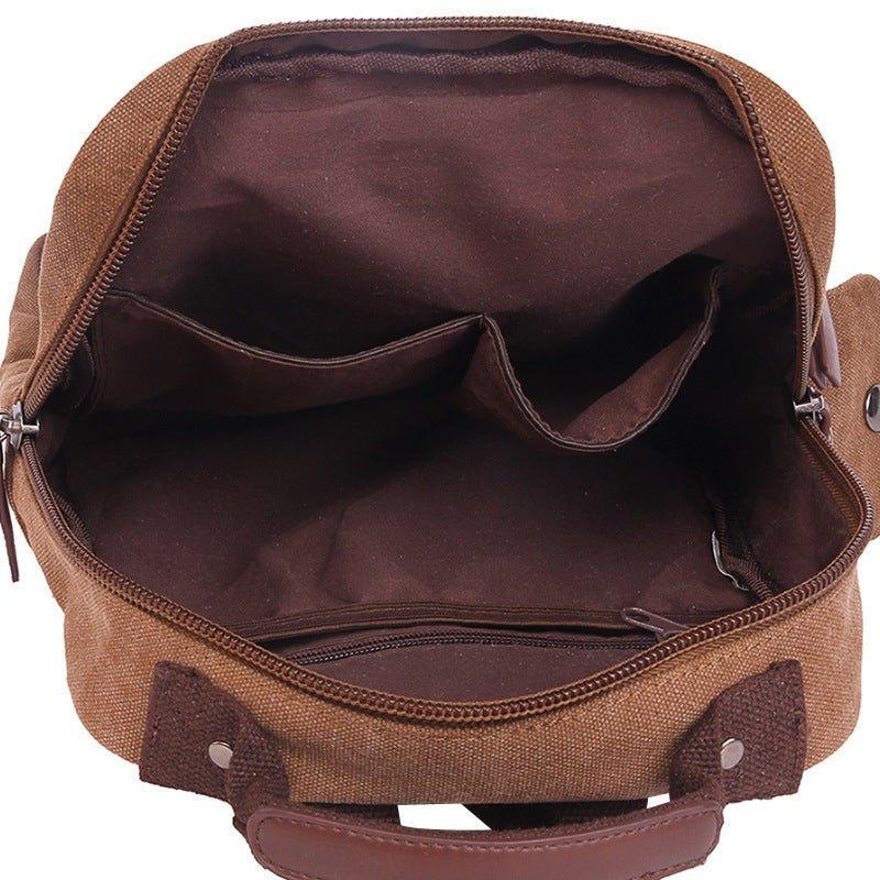 Unisex Canvas-Rucksack für Outdoor-Aktivitäten