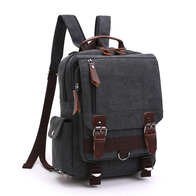 Unisex Canvas-Rucksack für Outdoor-Aktivitäten