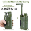 Purificateur d'eau portable pour le camping d'urgence et la survie en milieu sauvage