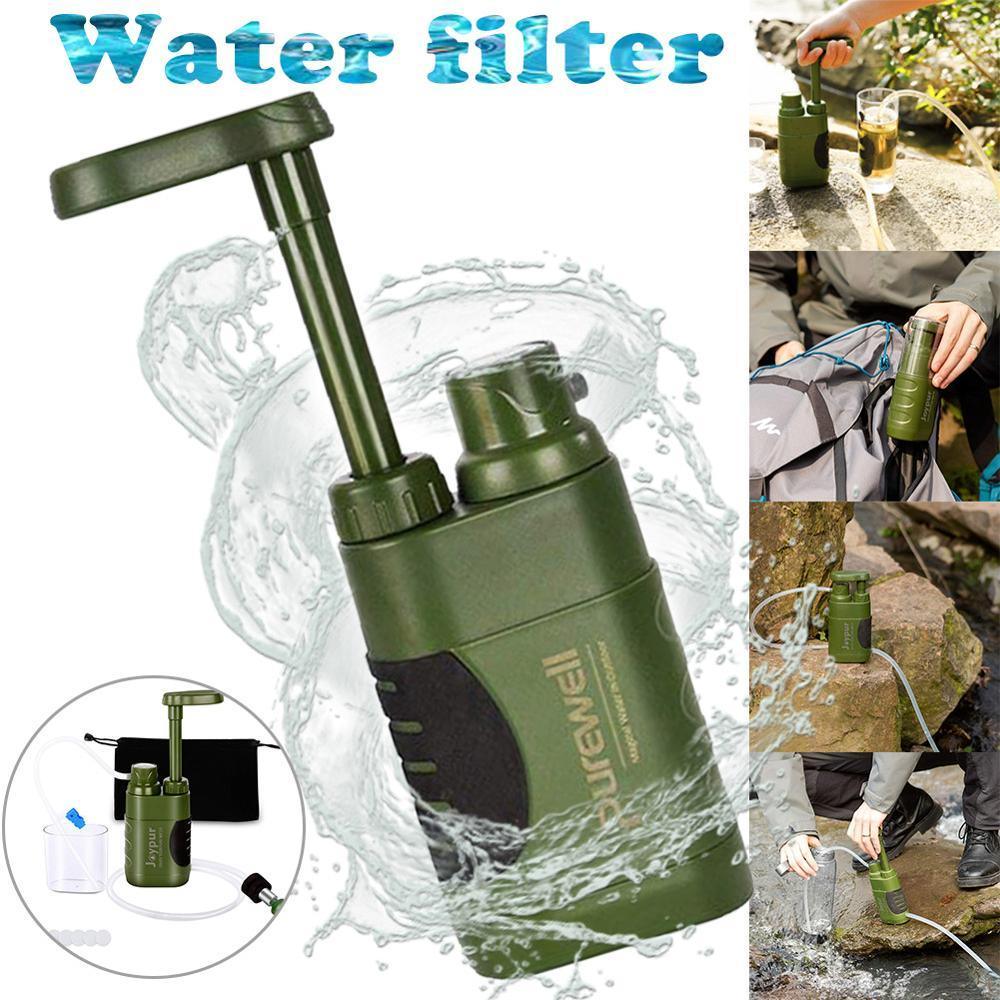 Purificateur d'eau portable pour le camping d'urgence et la survie en milieu sauvage