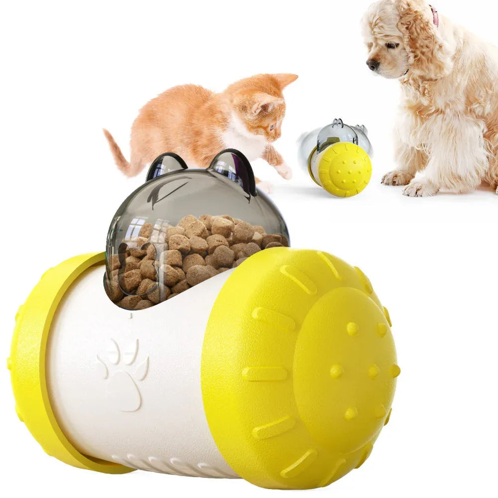 Pet Dog Cat Interactive Treat Food Dispensing Toy