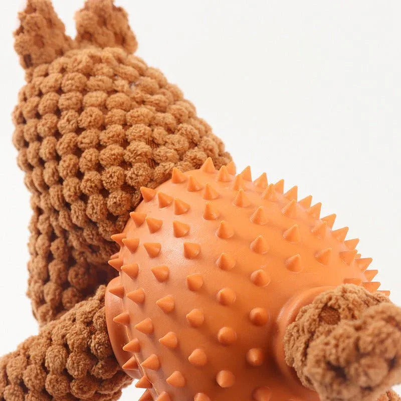 Jouets à mâcher en peluche pour chiens : paresseux, licorne