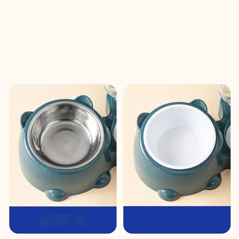 Gamme double gamelle pour chat ou chien