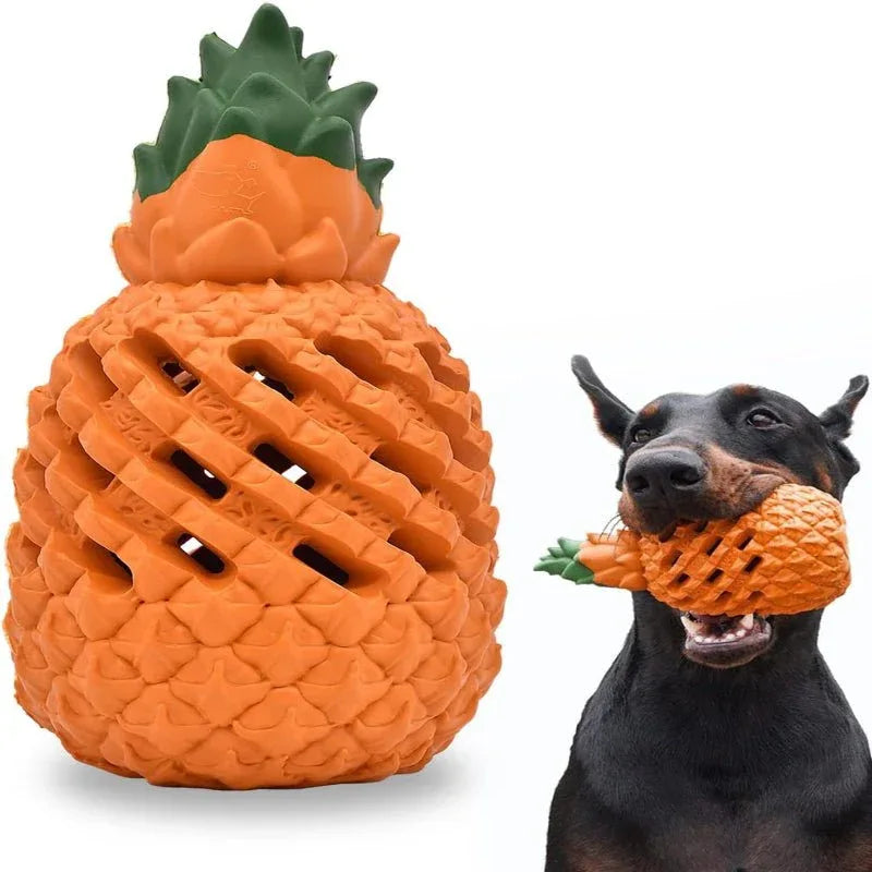 Ananas-Hundekauspielzeug für große und aggressive Hunderassen