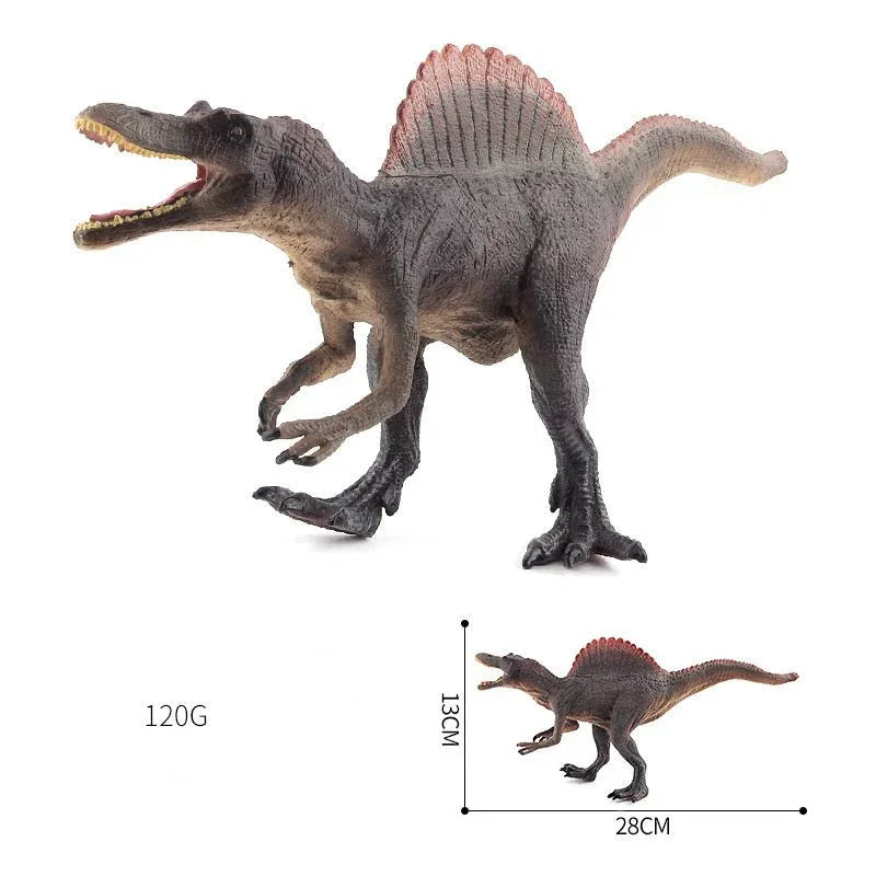 Figurines de dinosaures en plastique