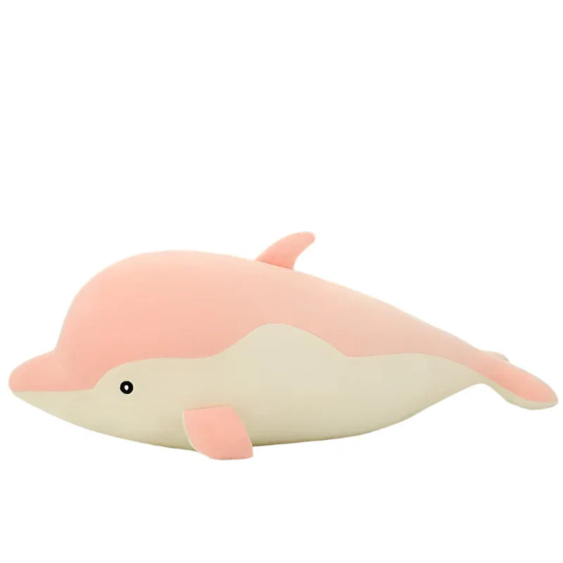 Jouet en peluche mignon dauphin poupée oreiller de couchage