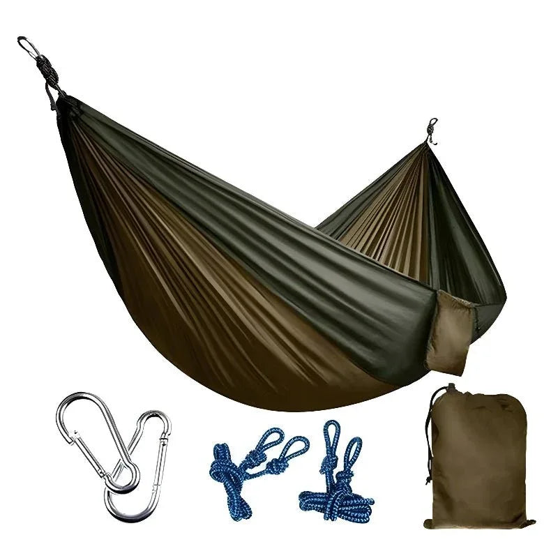 Hamac de camping portable en nylon