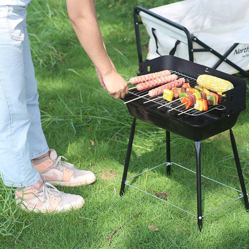Barbecue portable d'extérieur pour camping et usage en plein air