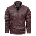 PU-Lederjacke für Herren (Frühling und Herbst)