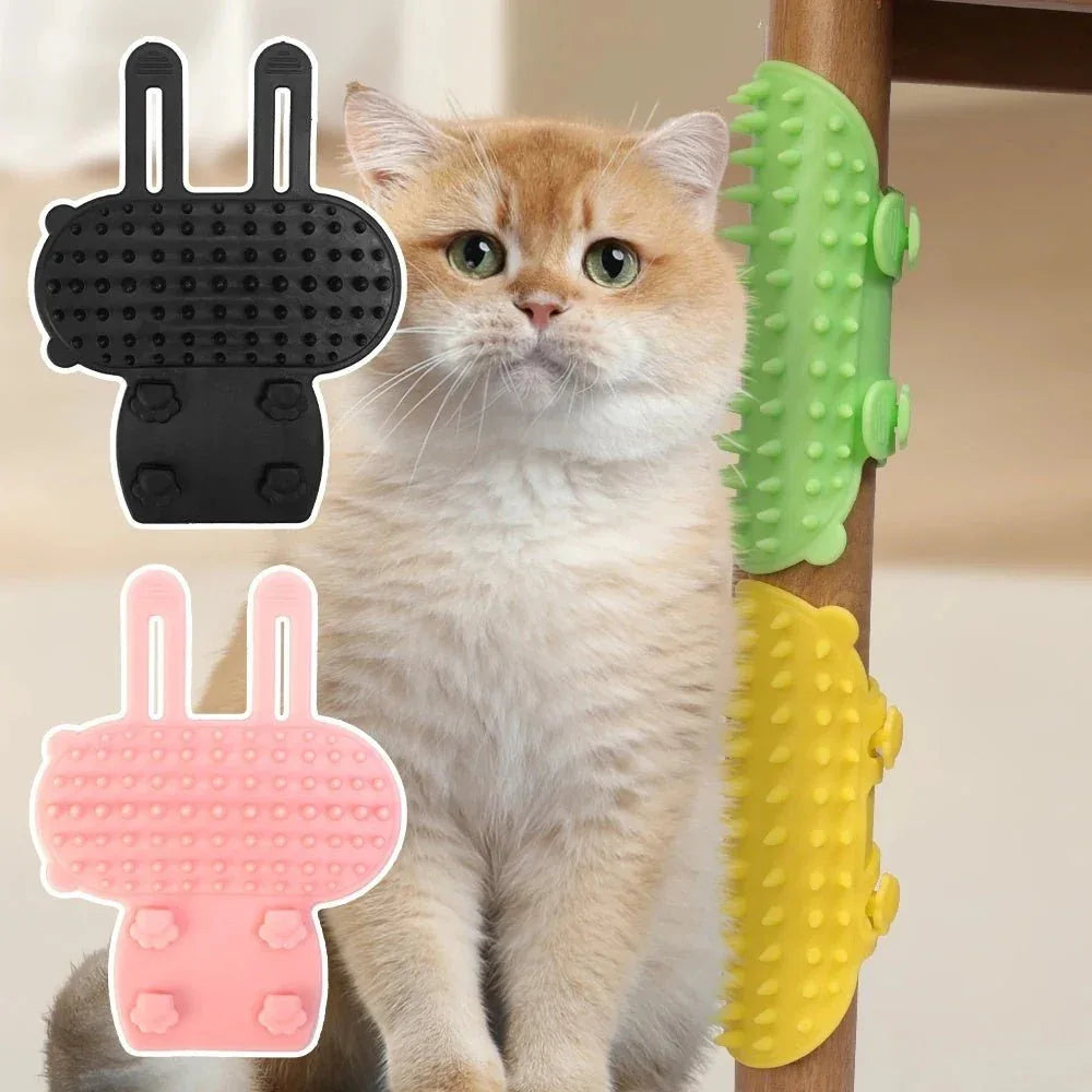Jouets de massage auto-nettoyants pour chats et chatons à gratter