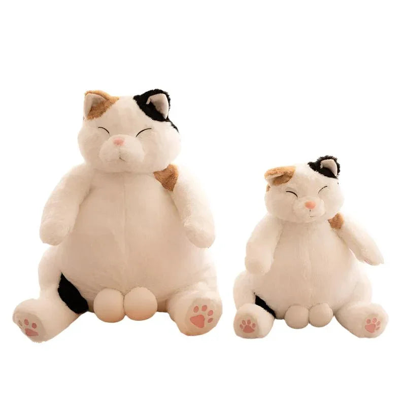 Sitzende Katzen-Plüschtiere
