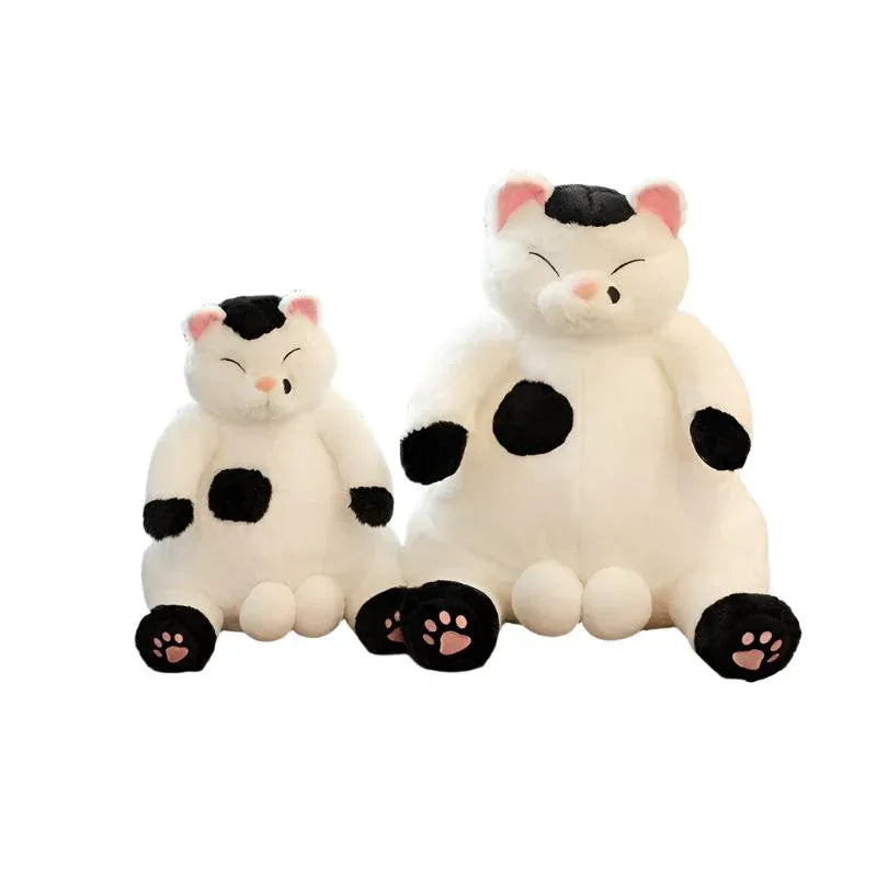 Sitzende Katzen-Plüschtiere