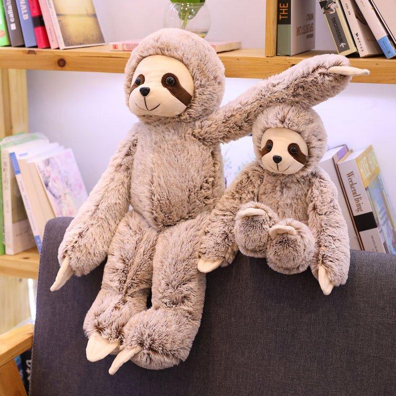 Paresseux en peluche doux