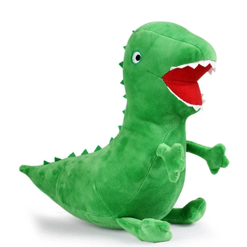 Weiche, liebenswerte grüne Dinosaurier-Plüschtiere