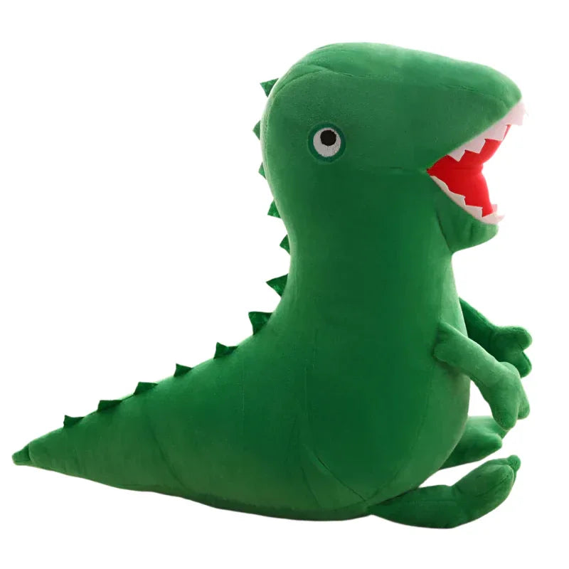 Weiche, liebenswerte grüne Dinosaurier-Plüschtiere