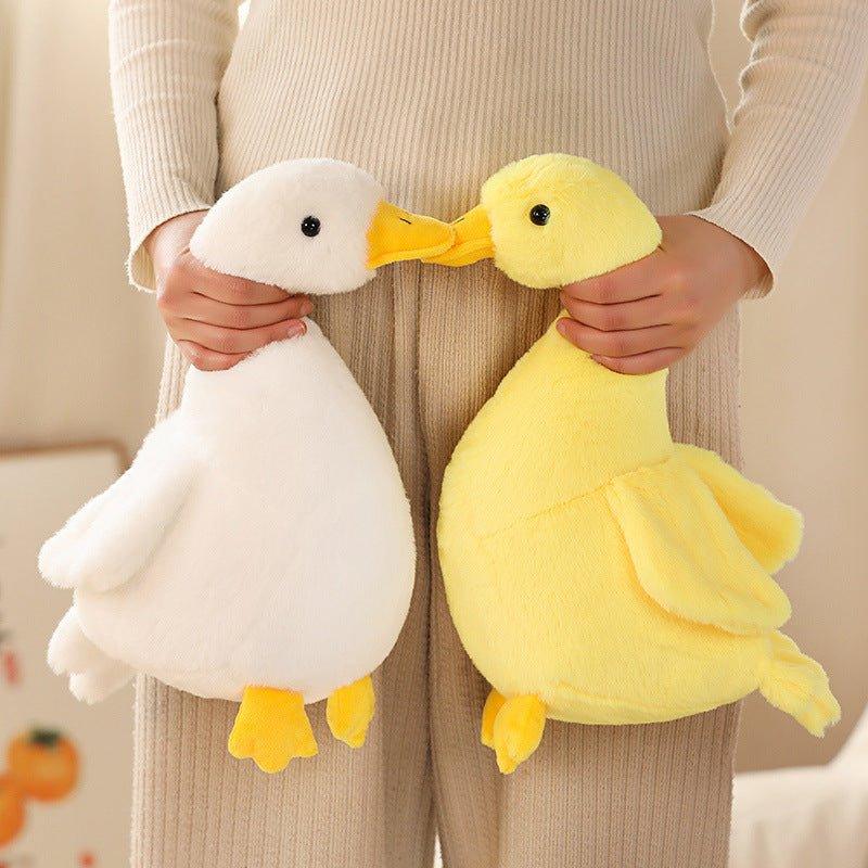 Weiche Enten-Plüschpuppe